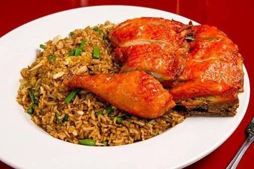 Leg and Back Fried Rice