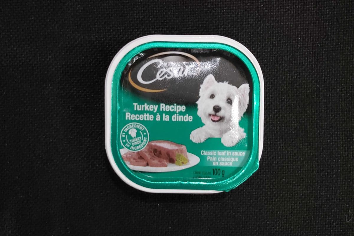 <Chats et Chiens> Cesar recette à la dinde (vert)/ Turkey recipe 100g