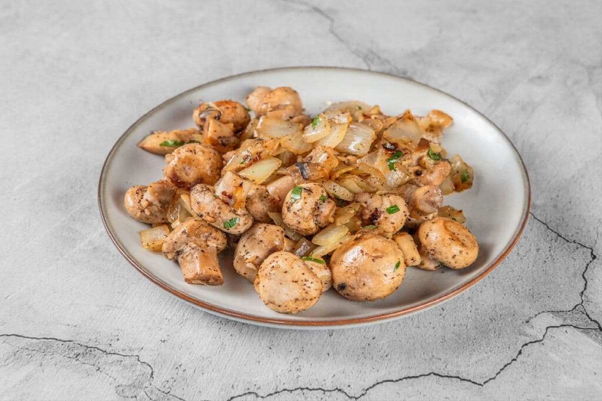 Mushrooms and Onions