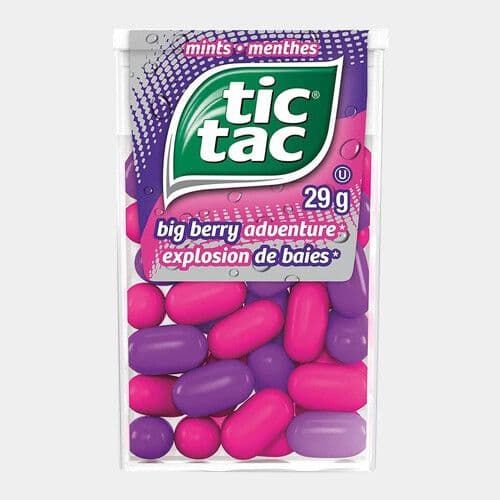Tic Tac explosion de baies (29g) / Tic Tac Big Berry Adventures (29g)