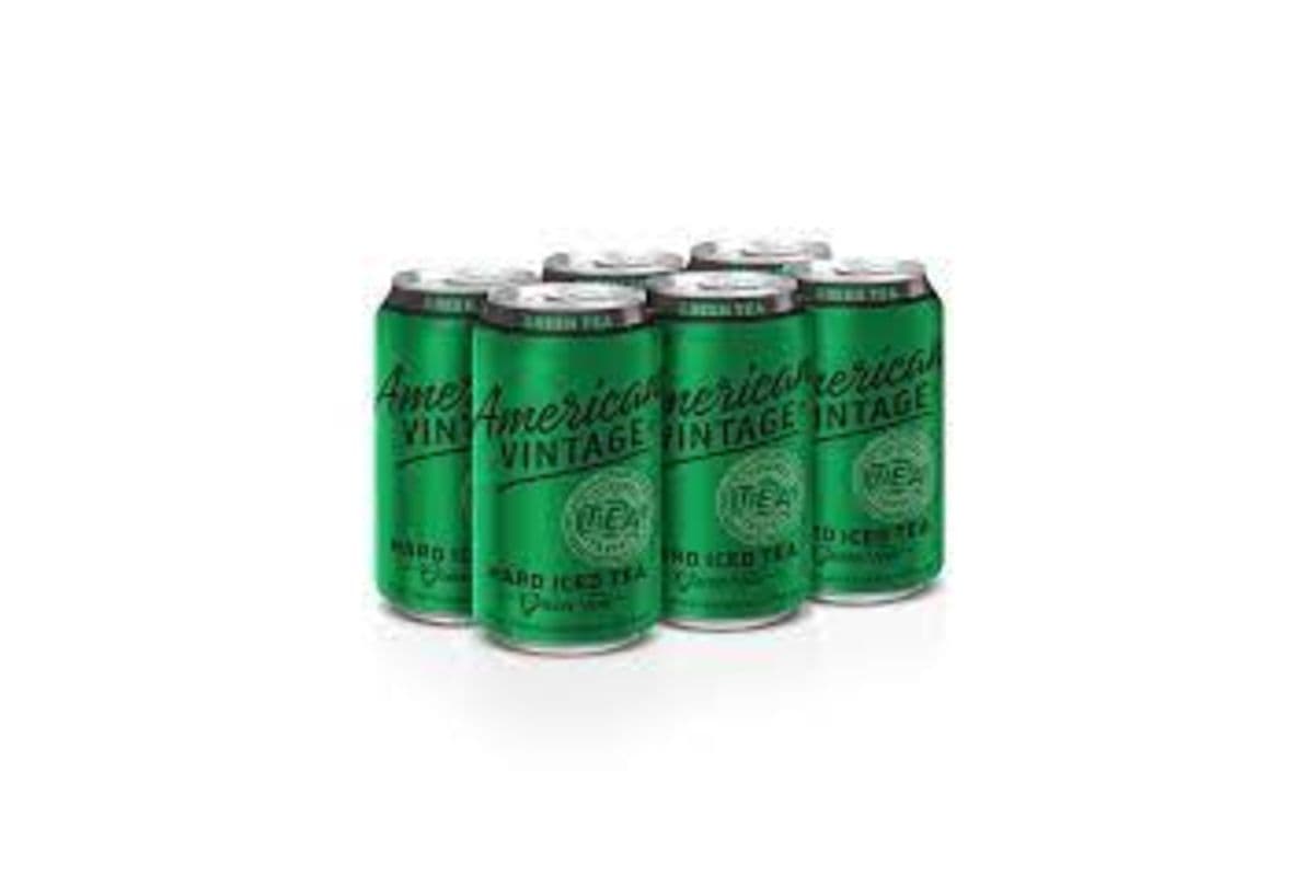 AMERICAN VINTAGE GREEN TEA 6 CANS (6 x 355 ml Cans)