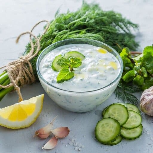Raita (CUCUMBER MINT YOGURT)