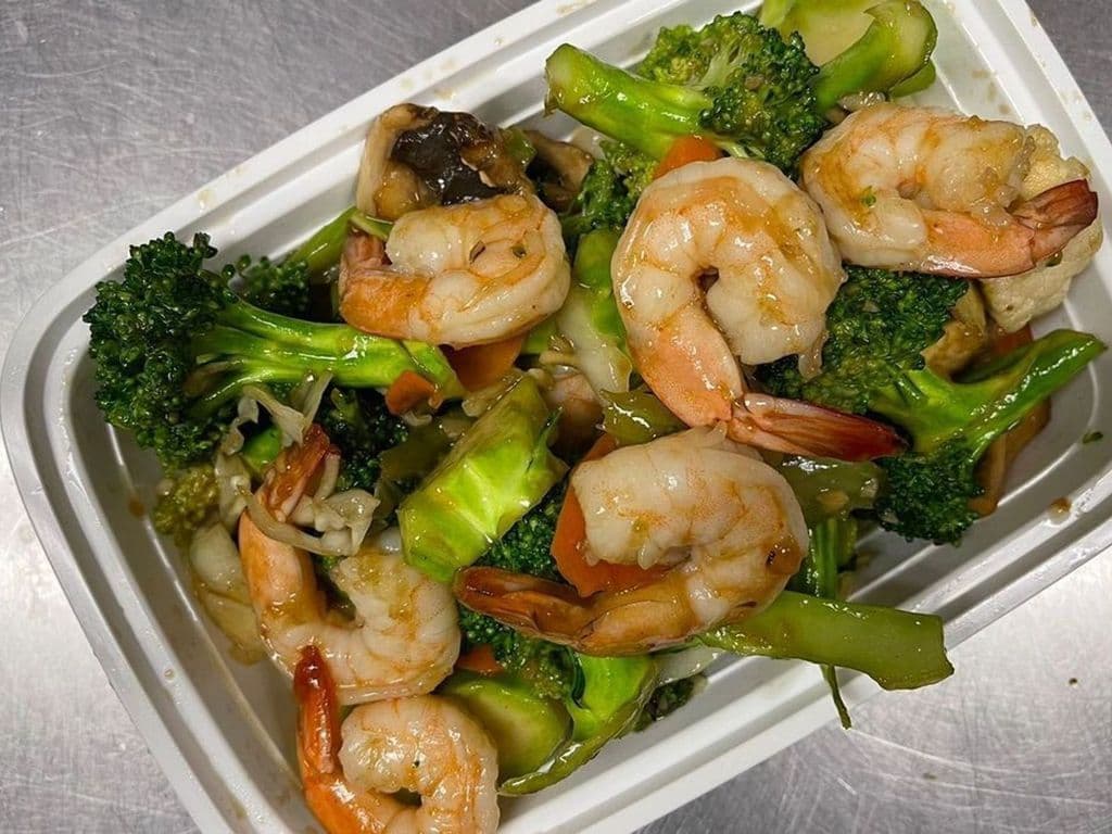 51. Shrimp with Mixed Vegetables
