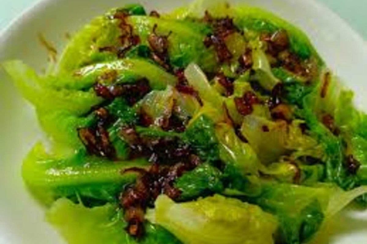 Boiled Lettuce 翡翠白灼油生菜