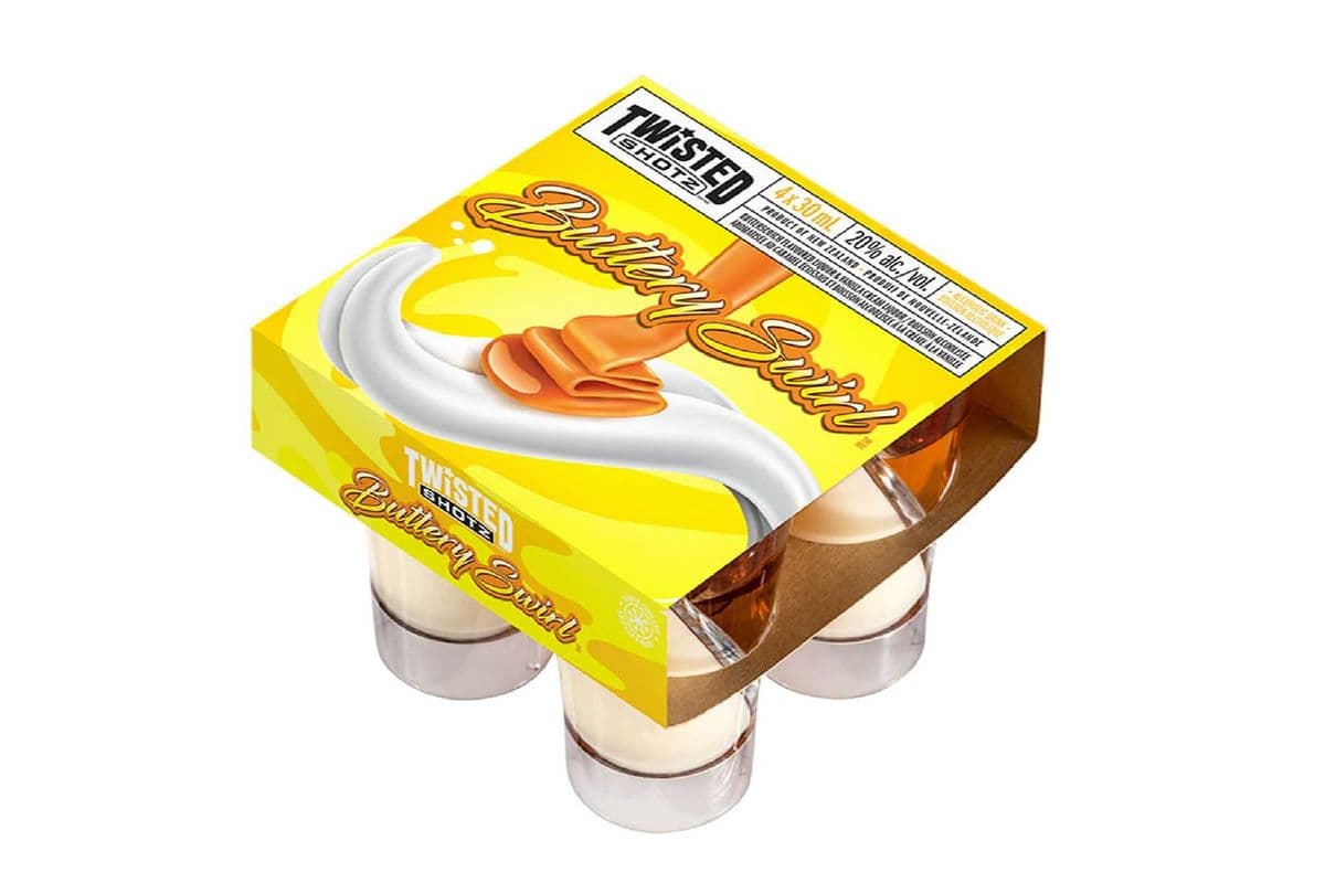 732051. TWISTED SHOTZ BUTTERY SWIRL (4 x 30ML)