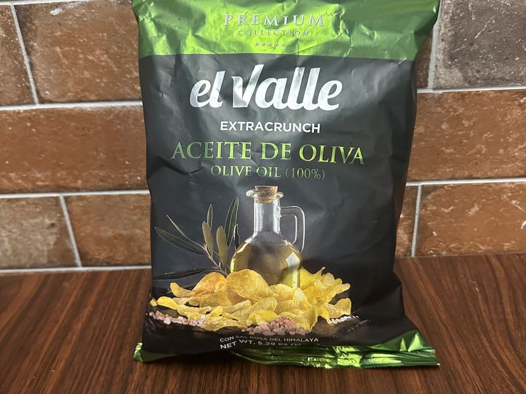 EL VALLE BLACK OLIVE OIL CHIPS 150G
