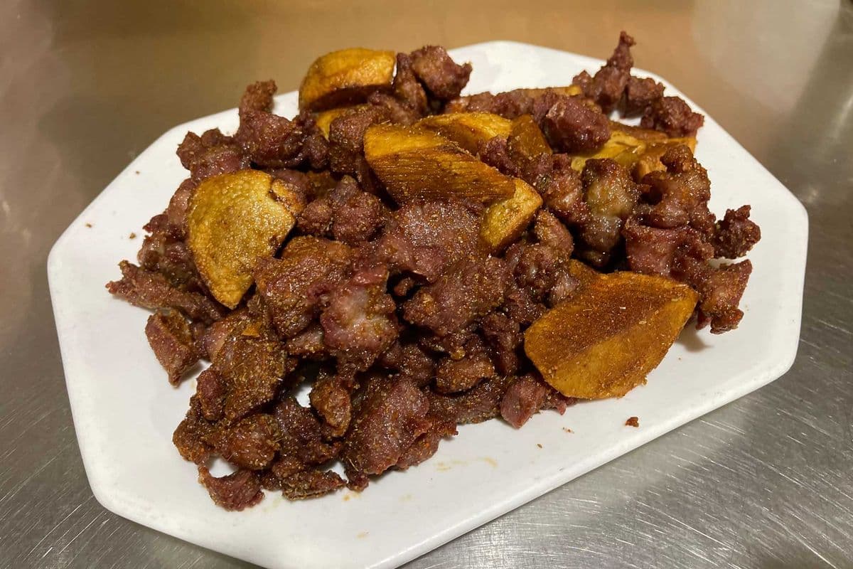 T6. Sauteed Diced Lamb with Cumin (孜然羊肉粒)