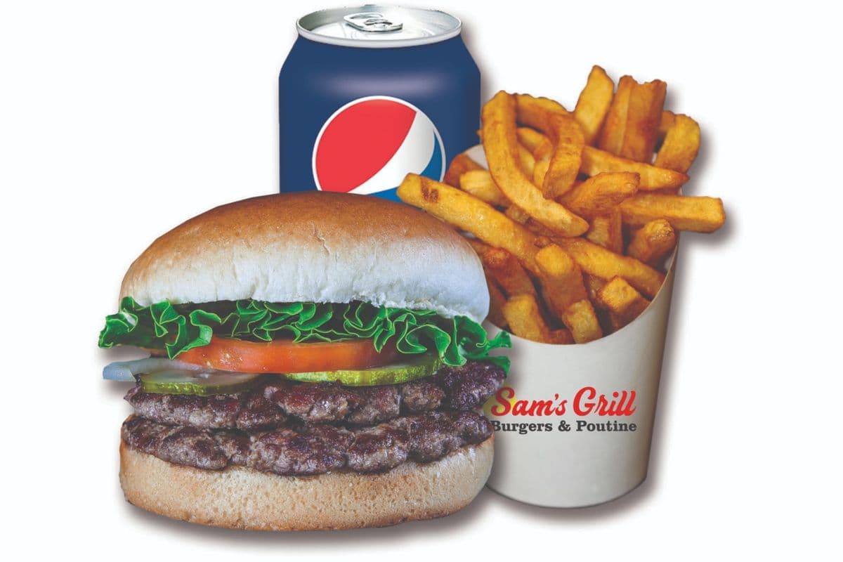 Regular Burger and Fries Combo