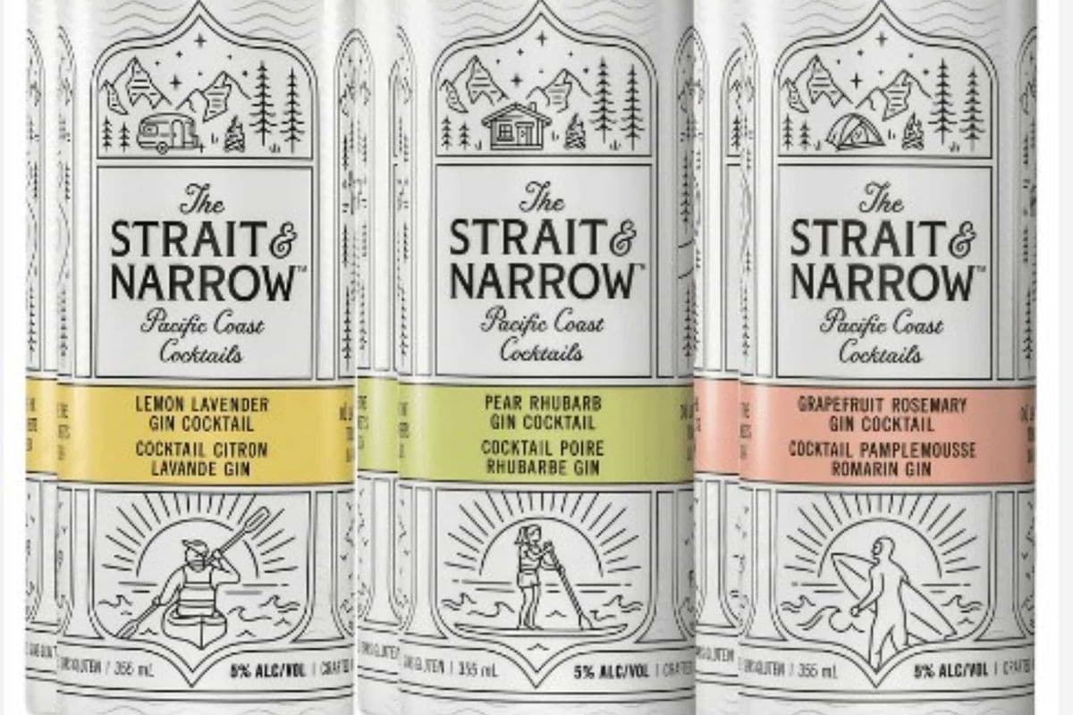 The Strait And Narrow Gin Discovery Pack Can (6 x 355 ml)