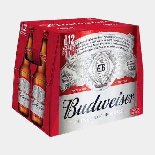 Budweiser 12 bouteilles / Budweiser 12 Bottles