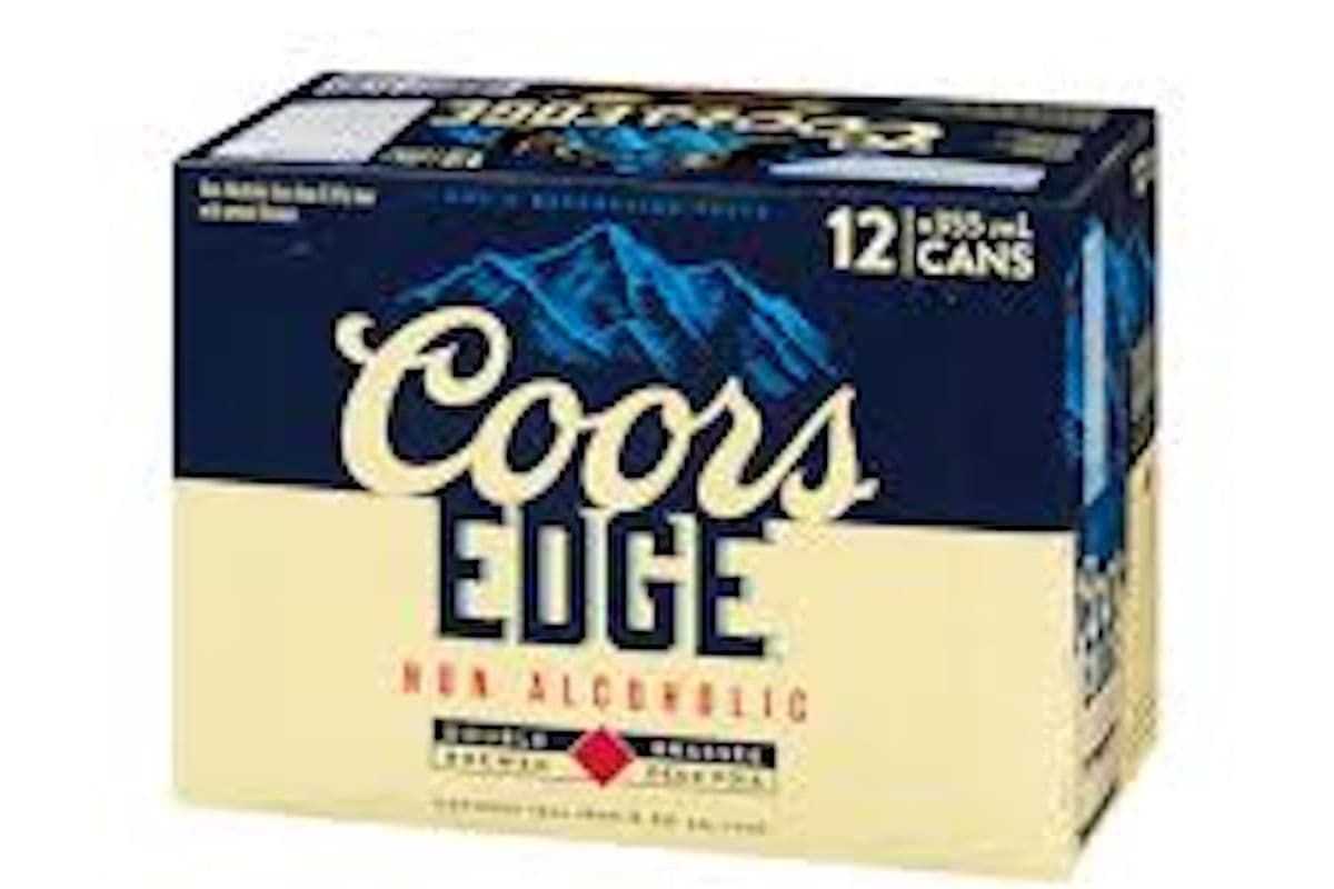 Coors Edge Non Alcoholic Beer (12 x 355 ml)