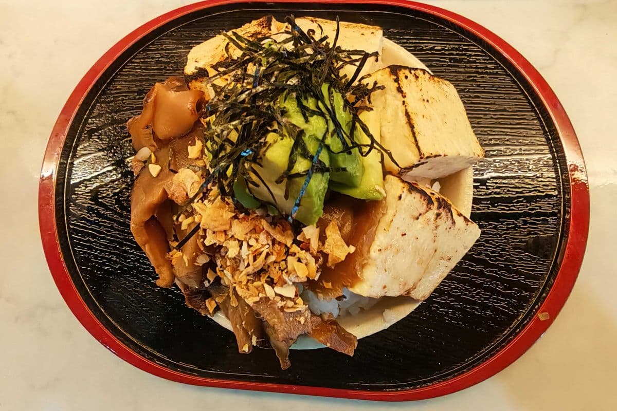 Vegan Shiitake Mushroom and Tofu (Signature Mini Don)