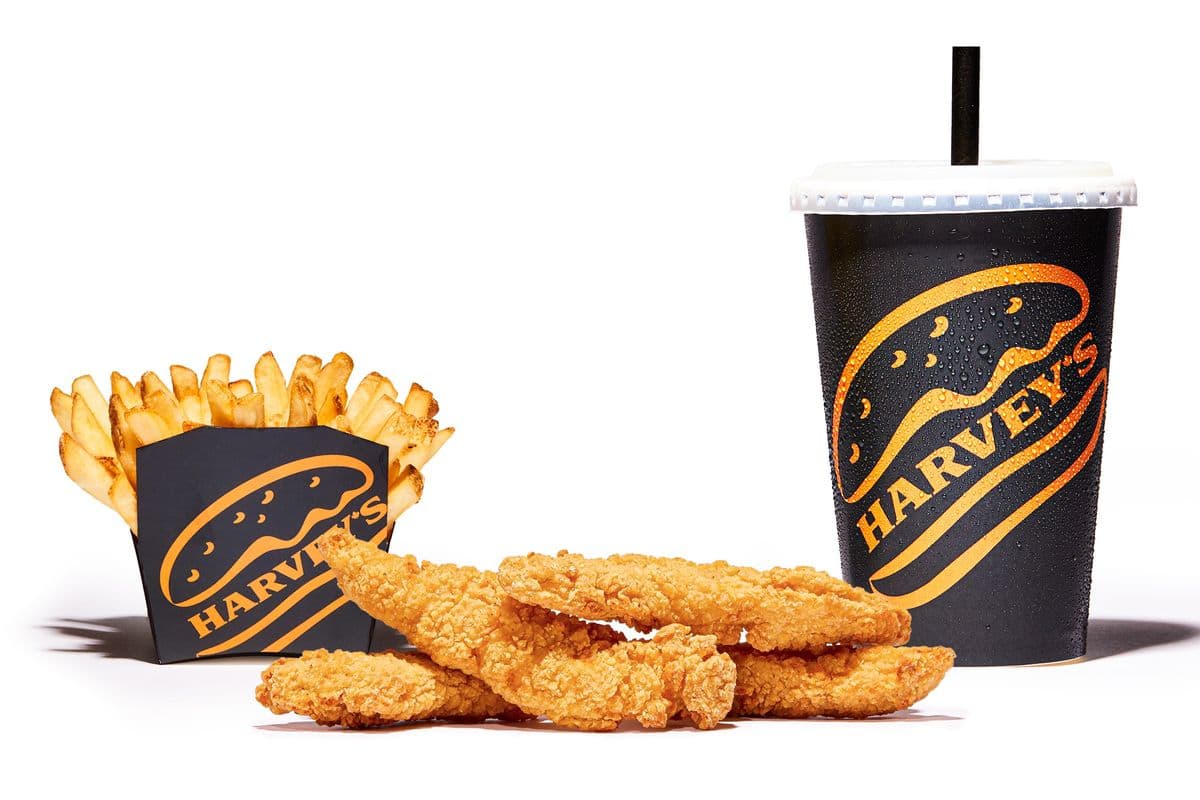 Chicken Strips Combo (4 Pieces)