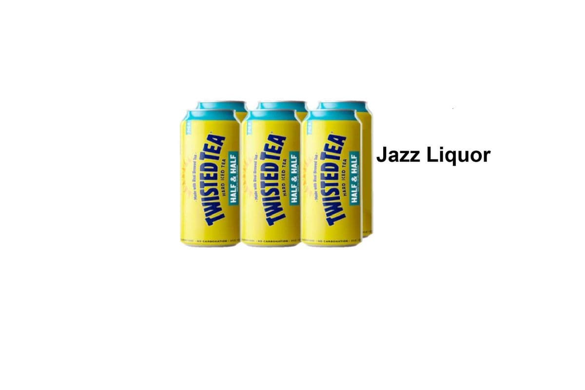 TWISTED TEA HALF & HALF ICED TEA 6 CANS (1 x 6x355ML)