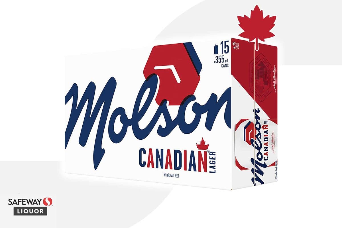 Molson Canadian (15 x 355 ml)