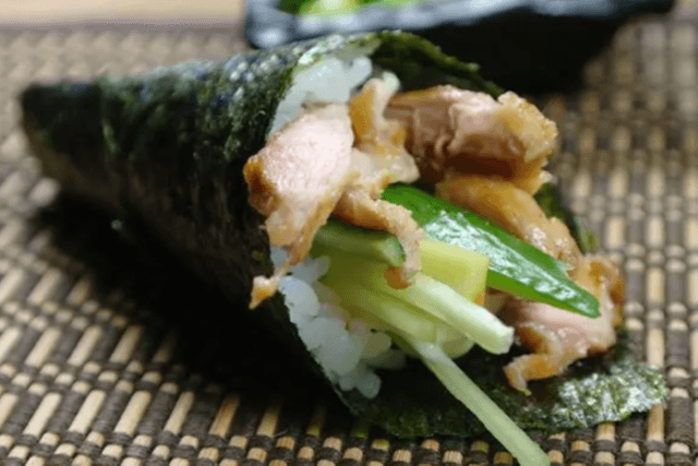 Chicken Teriyaki Hand Roll