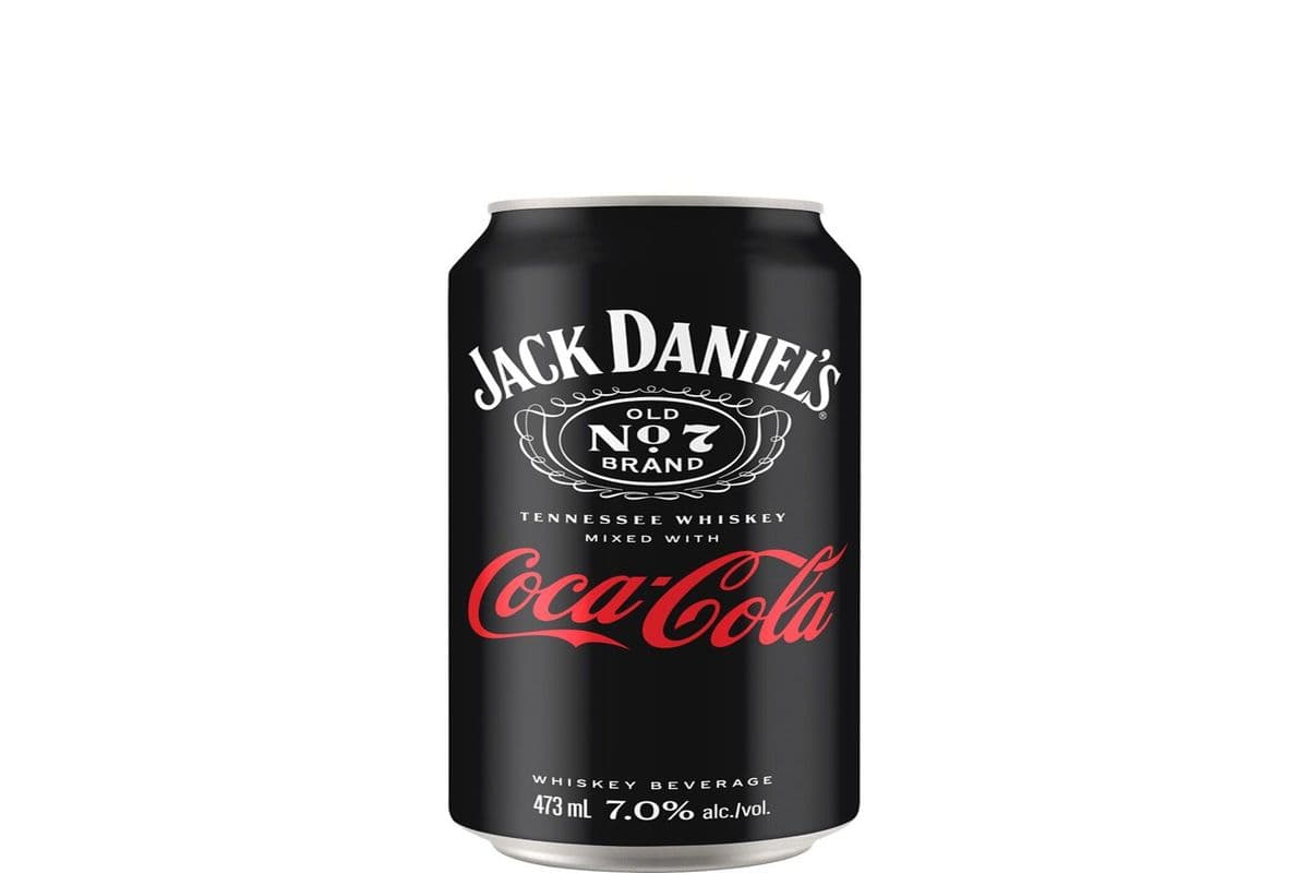 Jack Daniel's and Coca Cola (1 x 473ml)