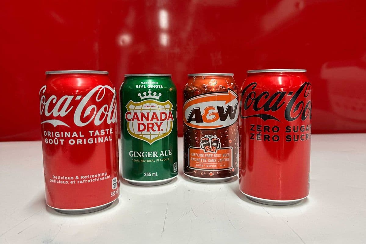 Canned Soft Drinks
