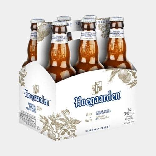 Hoegaarden 6 bouteilles / Hoegaarden 6 Bottles