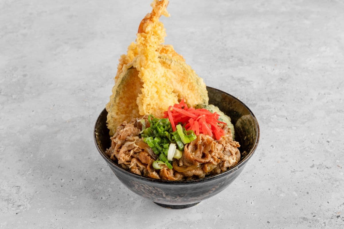 Dual Beef Donburi