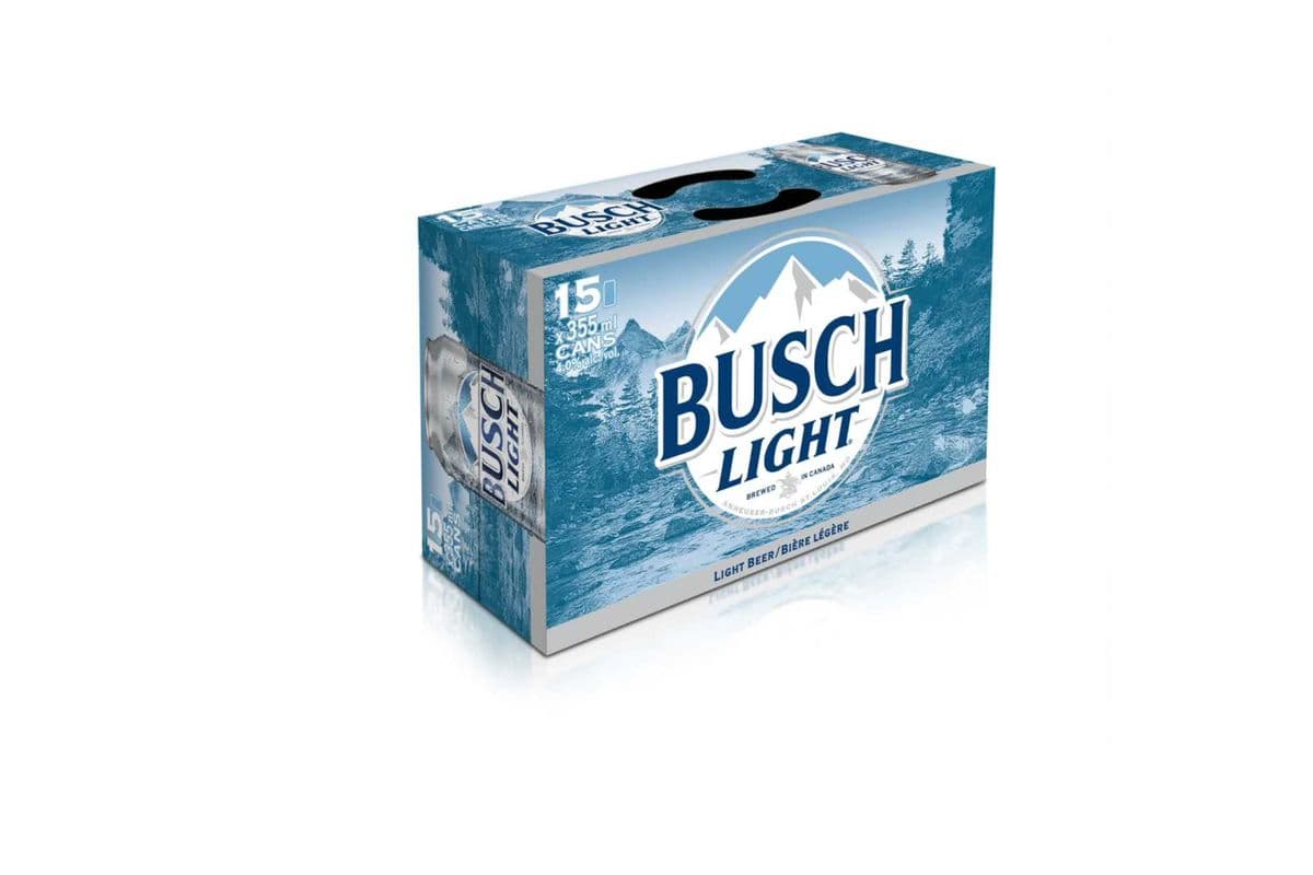 Busch Light 15pk (15 x 355 ml Cans)
