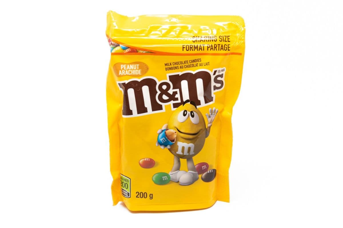 M&M peanuts arachides 200g