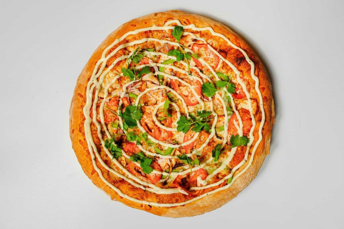 Butter Chicken Pizza