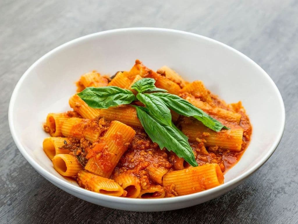 Rigatoni Bolognese