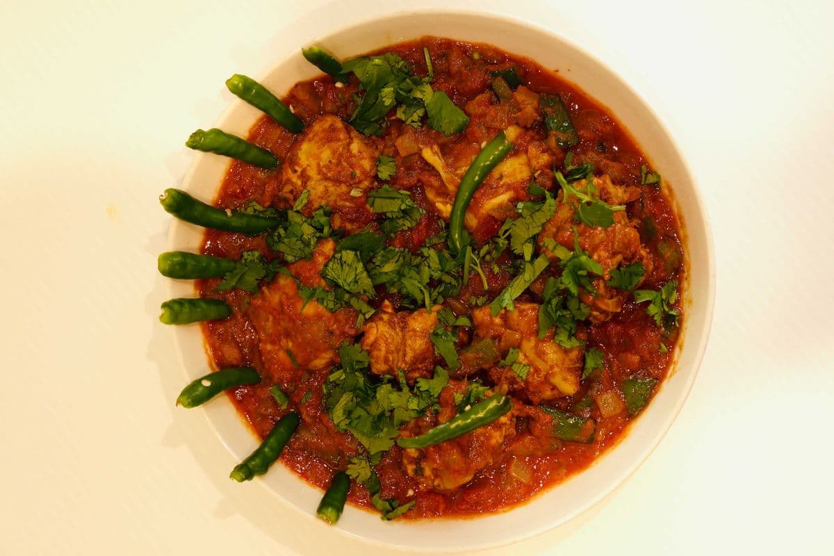 North Indian Garlic Chicken Chilli