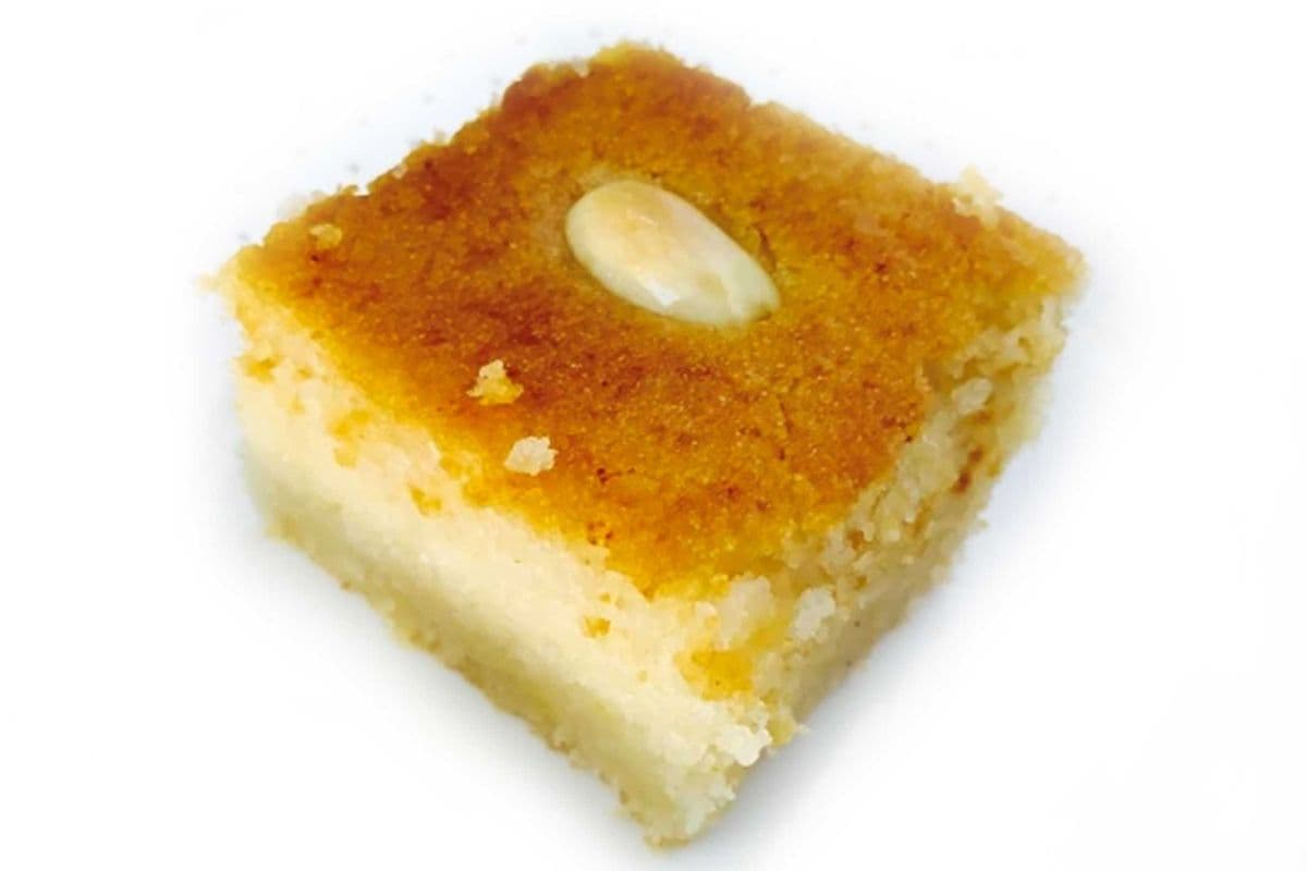 Basbousa Almond