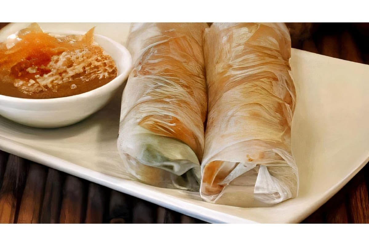 #5.Veggie Salad Rolls-素春卷-Gỏi cuốn chay