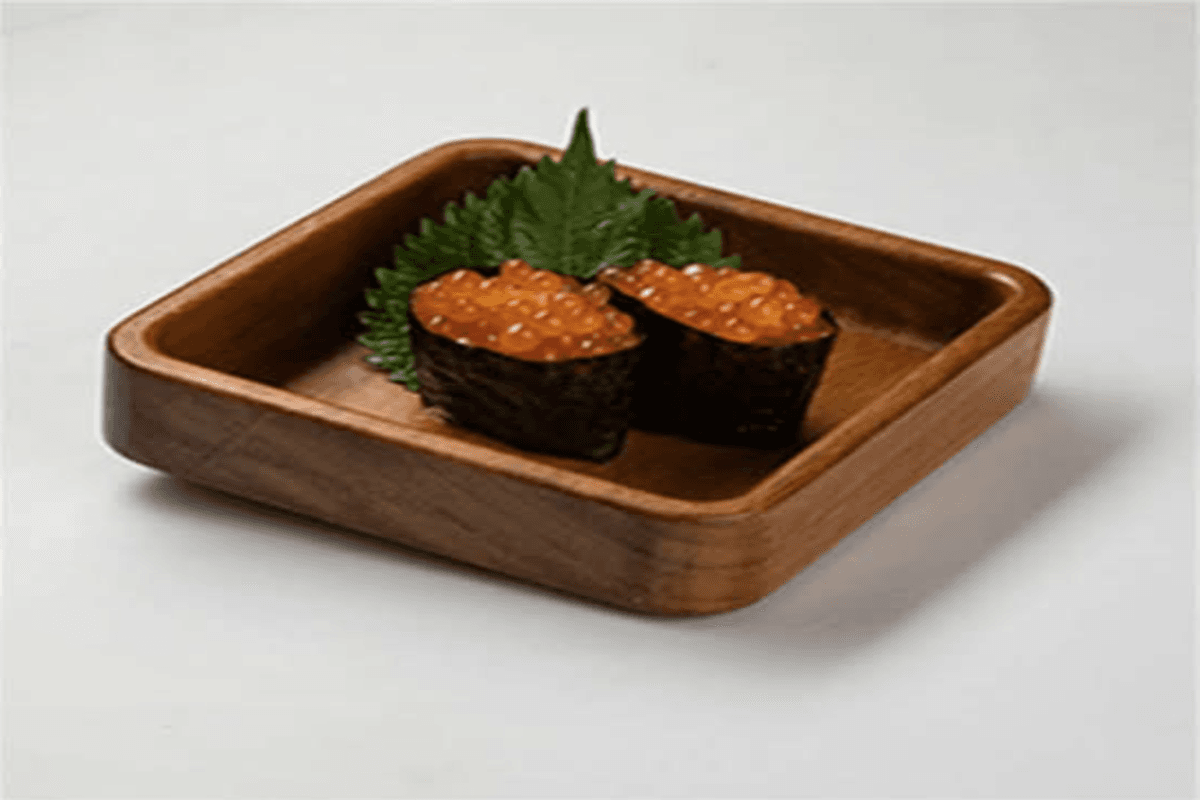 293. Salmon Roe Nigiri Sushi (Ikura) (2 pcs)