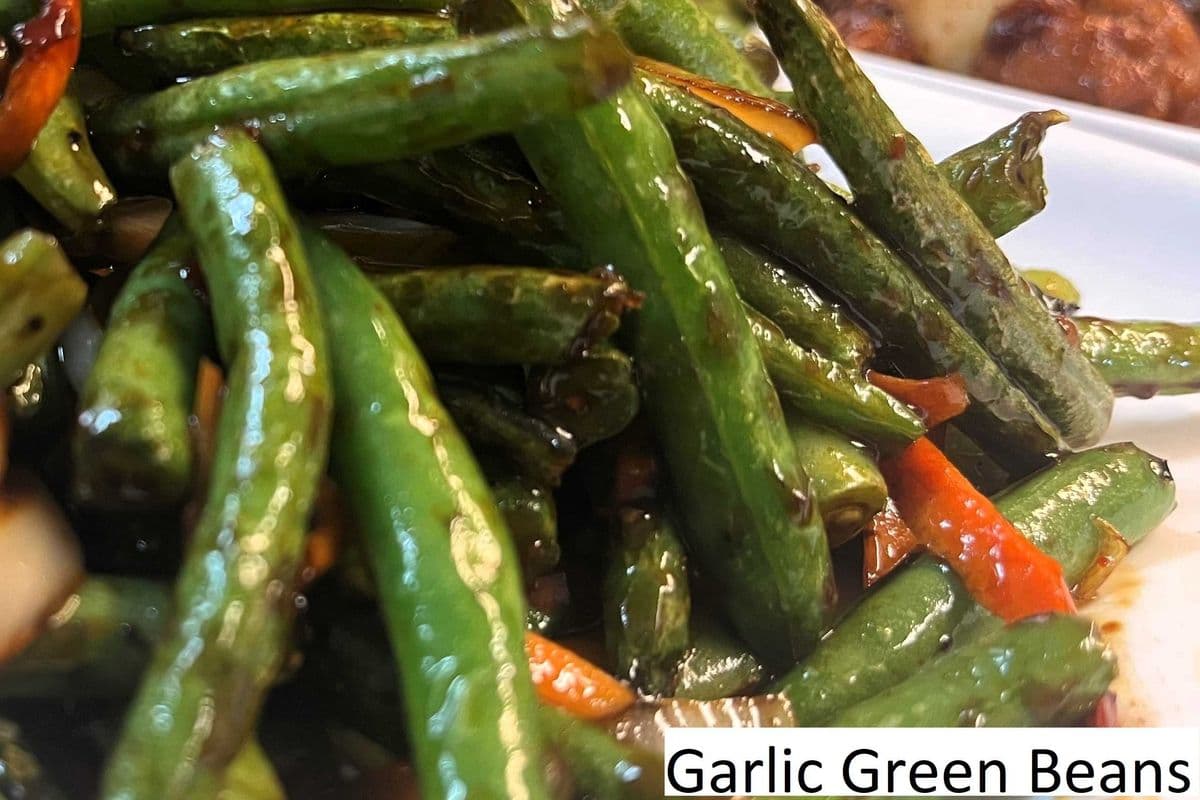 🌶Garlic Green Beans (Dry)