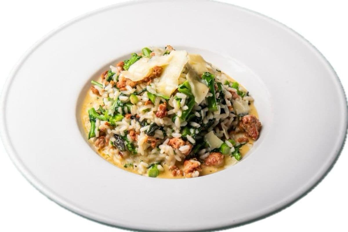 SAUSAGE & RAPPINI Risotto
