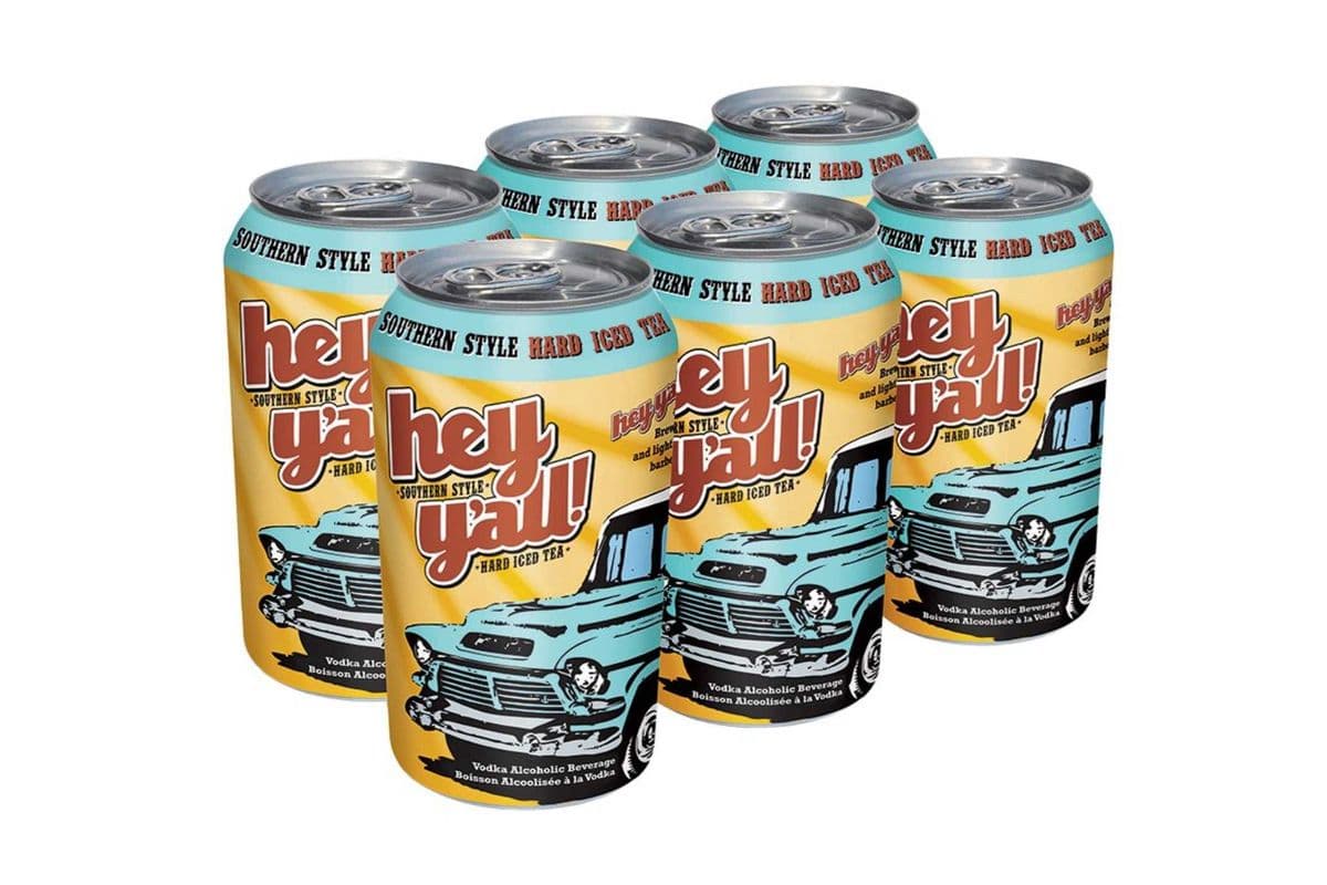 Hey Y'all Hard Iced Tea-6PK (6 x 341ml)