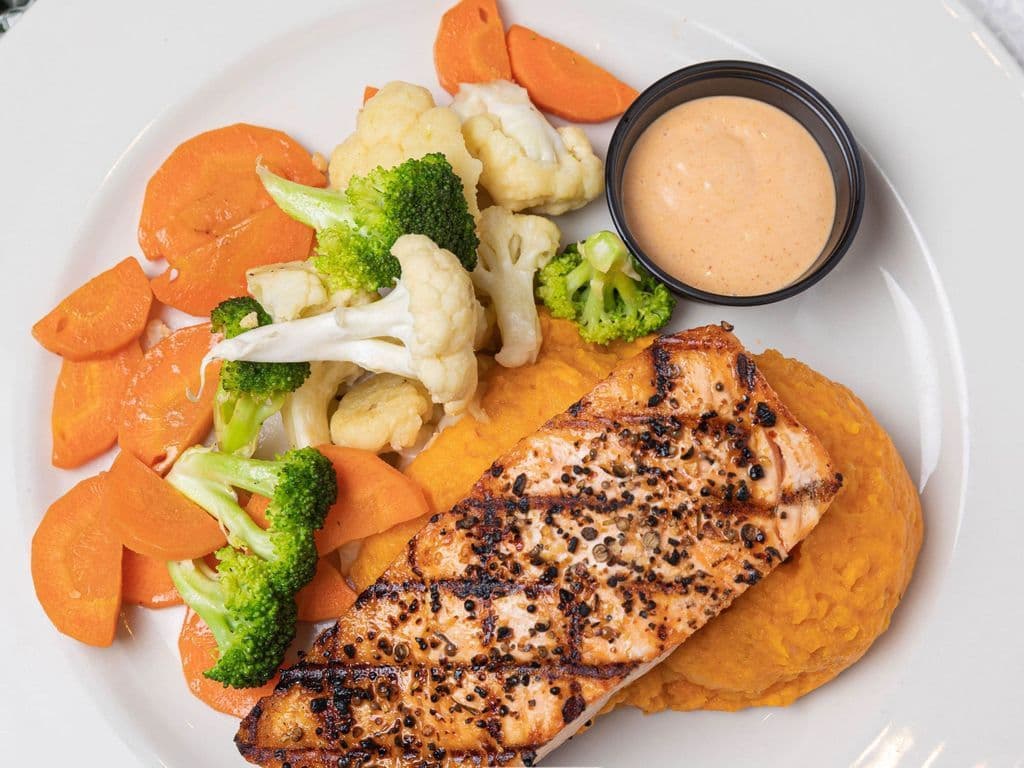 Grilled Atlantic Salmon
