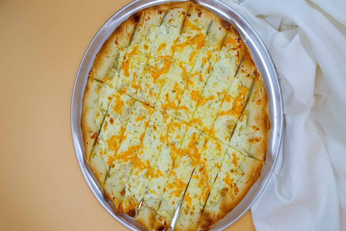 Garlic Strips with Cheese