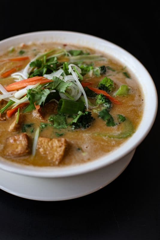 15. Sate Peanut Noodle Soup