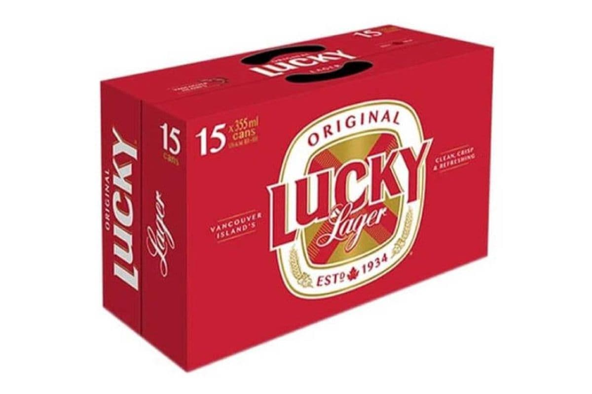 LUCKY LAGER (15 x 355 ML)