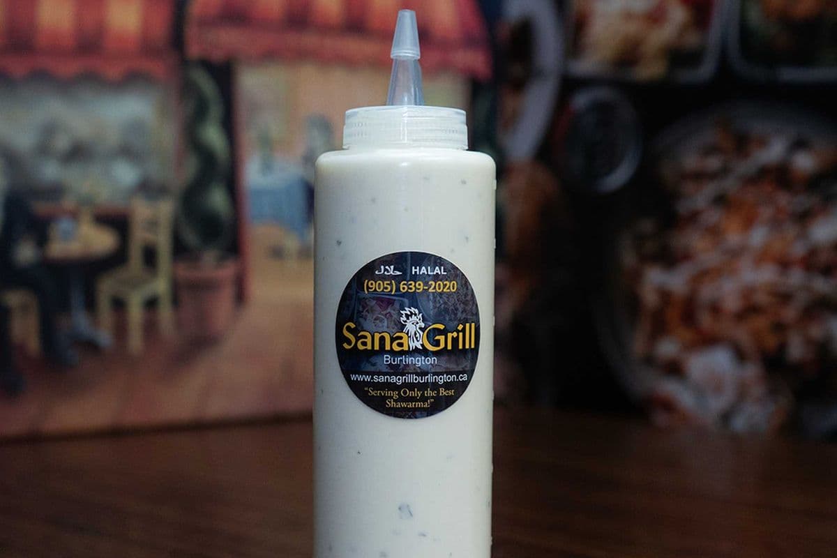 Bottle of White Sauce