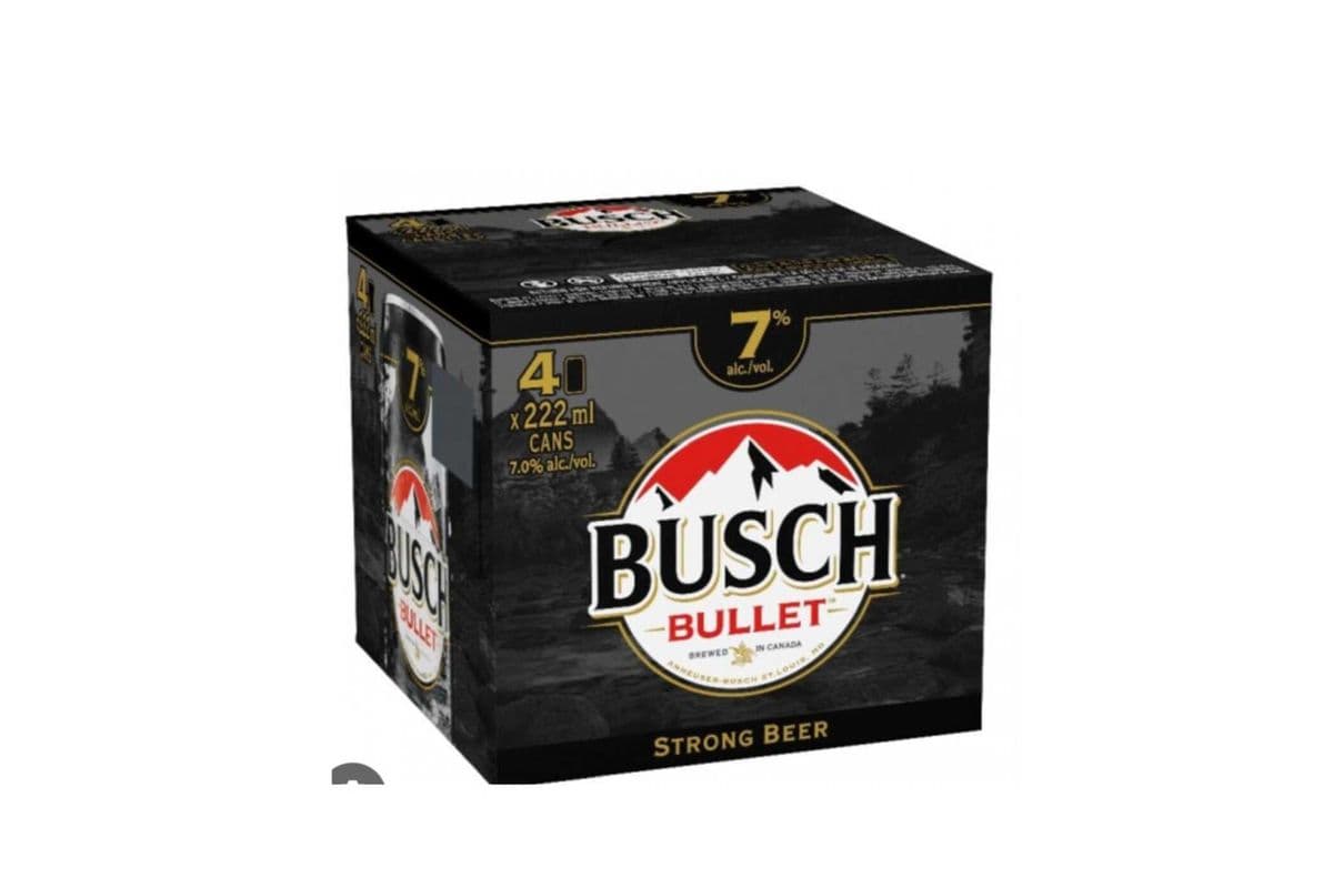 Busch Bullets 7% (4 x 222 ml)