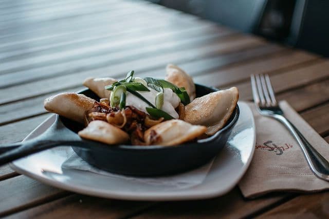 POTATO CHEDDAR PEROGIES