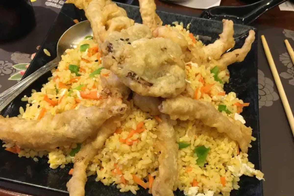 Soft Shell Crab Fried Rice 軟殼蟹炒飯