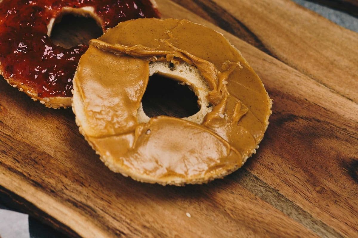 Bagel with Peanut Butter