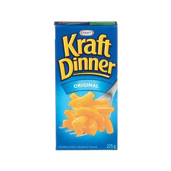 Kraft Dinner Macaroni au fromage 225g  / Kraft Dinner macaroni and cheese 225g