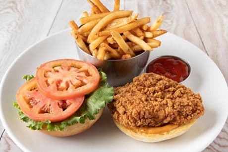 Crunchy Chicken Burger