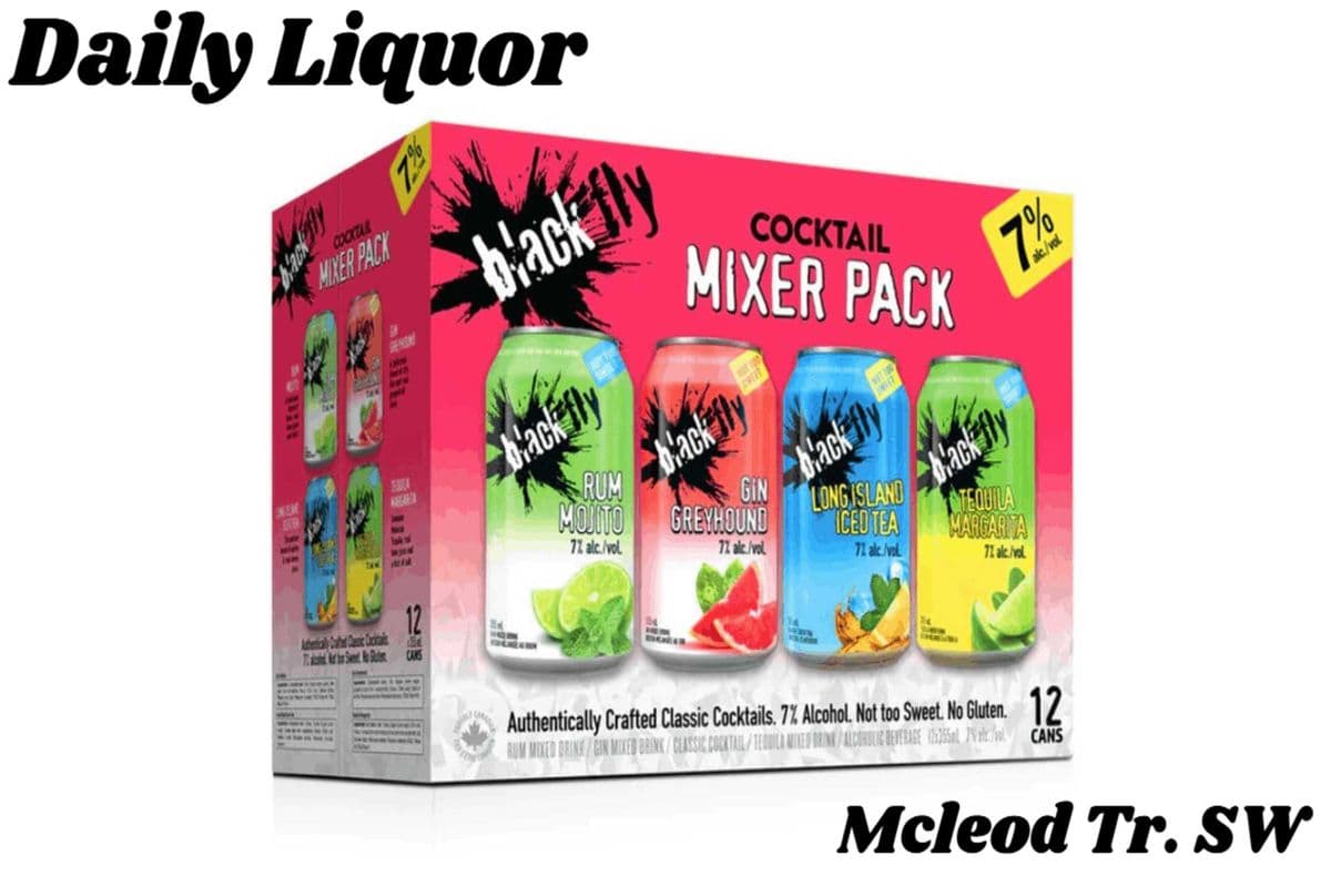 BLACK FLY COCKTAIL MIX 12 CANS (1 x 12 CANS)