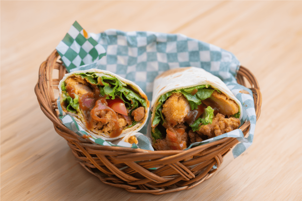 BBQ BLT Wrap
