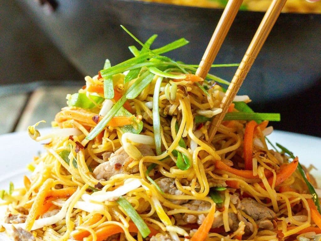 Beef Stir fry Lomein