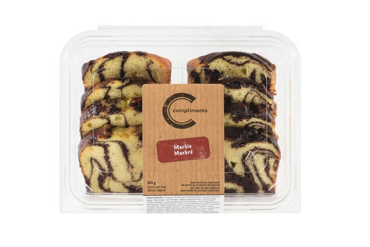 Compliments Marble Sliced Loaf Cake 344 g (344g)